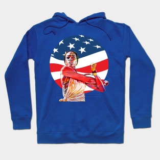 Warrior Athlete US Flag Hoodie